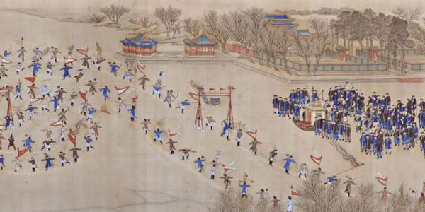 How Did the Qing Imperial Court Celebrate in the Depths of Winter?