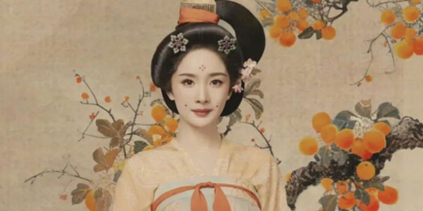 What on Earth is the Red Dot on Yang Mi's Mouth?