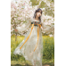 Blooming Fields 陌上花开 Tang Dynasty Hanfu Qixiong Dress