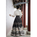Birdsong Pavilion 鸟语亭台 - New Chinese Style Top & Mamian Skirt Set