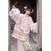 Peach Love 白桃恋暖 - Qing Dynasty Hanfu Set