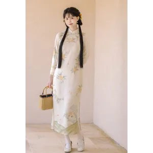 Autumn Scented 花香染秋 - Qi Pao Set