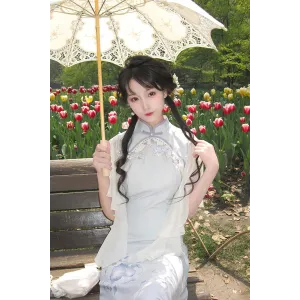 Hui Zhao Yan 绘朝颜 - Qi Pao Set