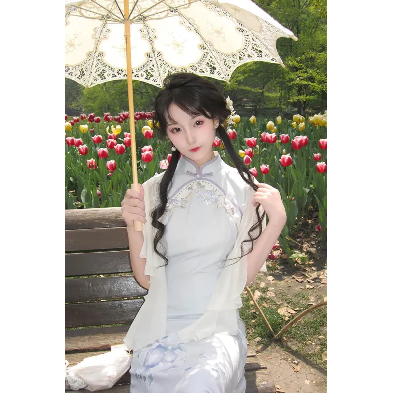 Hui Zhao Yan 绘朝颜 - Qi Pao Set Hui Zhao Yan 绘朝颜 - Qi Pao Set
