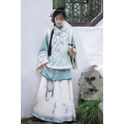 Langui Nvshu 兰闺女书 - Qing Dynasty Clothing Set