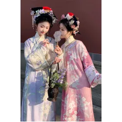 Longyue Chuzhuang 胧月初妆 - Qing Dynasty Hanfu