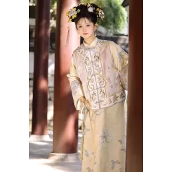 Mingzhu Wanfu 明珠万福 - Qing Dynasty Clothes Set