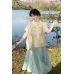 Ru Chi Tang 入池塘 - Han Chinese Element Hanfu Set