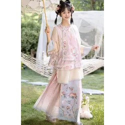 Peach Cream 桃香粉酪 - Qing Dynasty Clothes