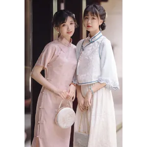 Liqiu Haitang 立秋海棠 - Qi Pao Set