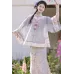 Violet Kite 一曲紫鸢 - Qi Pao & Short Coat Set
