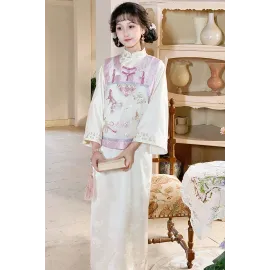 Zuowang Shanquan 坐忘山泉 - Qi Pao Set