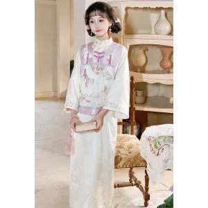 Zuowang Shanquan 坐忘山泉 - Qi Pao Set