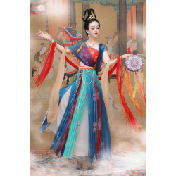 Skyward Flight 飞天 - Dunhuang Style Exotic Hanfu