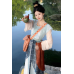 Meng Huajin 梦华锦 - Tang Dynasty Hanfu Beizi Bapo Skirt Outfit Meng Huajin 梦华锦 - Tang Dynasty Hanfu Beizi Bapo Skirt Outfit