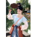 Meng Huajin 梦华锦 - Tang Dynasty Hanfu Beizi Bapo Skirt Outfit Meng Huajin 梦华锦 - Tang Dynasty Hanfu Beizi Bapo Skirt Outfit