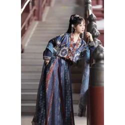 Qing Dai 青黛 - Han Element Hanfu Set