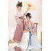 Little Tang Chun 小唐春 - Tang Dynasty Beizi Qiyao Bapo Skirt Hanfu
