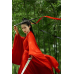 Red Swordswoman 血影丹心 - Han Element Hanfu Set