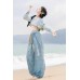 Cloud Wanderer 云上旅者 - Exotic Hanfu Top & Outerwear & Trousers Set Cloud Wanderer 云上旅者 - Exotic Hanfu Top & Outerwear & Trousers Set