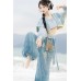 Cloud Wanderer 云上旅者 - Exotic Hanfu Top & Outerwear & Trousers Set Cloud Wanderer 云上旅者 - Exotic Hanfu Top & Outerwear & Trousers Set