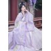 Wisteria Sinensis 紫藤萝 - Tang Dynasty Hanfu Hezi Skirt