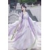 Wisteria Sinensis 紫藤萝 - Tang Dynasty Hanfu Hezi Skirt