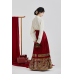 Jubilation 缔约 - New Chinese Style Wedding Hanfu Top & Mamian Skirt Set