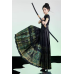 Shang Zhou 商周 - New Chinese Style Plus-size Water Drop Collar Top & Mamian Skirt Set