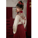 Bliss 喜上眉梢 - New Chinese Style Plus-size Top & Yunjian & Mamian Skirt Set