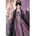 Black Peony 黑牡丹 - Tang Dynasty Hanfu Hezi Skirt Black Peony 黑牡丹 - Tang Dynasty Hanfu Hezi Skirt