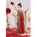 Red Camellia 山茶 - Tang Dynasty Hanfu Hezi Skirt