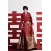 Be Together 岁岁与共 - New Chinese Style Wedding Hanfu Top & Ying Luo & Mamian Skirt Set