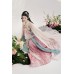 Peach Spring 桃许春色 - Tang Dynasty Hanfu Qixiong Ruqun Peach Spring 桃许春色 - Tang Dynasty Hanfu Qixiong Ruqun
