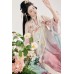 Peach Spring 桃许春色 - Tang Dynasty Hanfu Qixiong Ruqun Peach Spring 桃许春色 - Tang Dynasty Hanfu Qixiong Ruqun