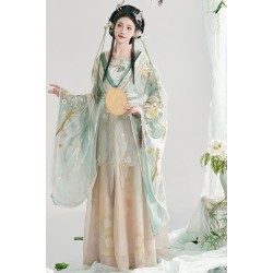 Aprildays 犹春于绿 - Wei jin Style Qiyao Ruqun