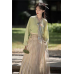 Dreamland 如麟一梦 - Han Chinese Element Daily Casual Sanjian Skirt Hanfu