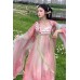 Pink Lotus 大荷花 - Tang Dynasty Hanfu Hezi Skirt