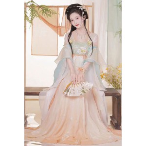 Hua Yu 花羽 - Tang Dynasty Hanfu Qixiong Ruqun