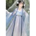 Mermaid Tears 鲛珠泪 - Tang Dynasty Hanfu Qixiong Hezi Skirt