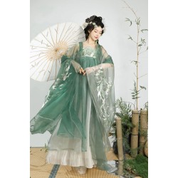 Beloved One 子衿 - Tang Dynasty Hanfu Hezi Skirt