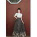 Powder Rose 香粉玫瑰 - New Chinese Style Top & Mamian Skirt Set