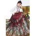 Penglai Bound 蓬莱边界 - New Chinese Style Top & Mamian Skirt Set