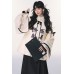Sleepless Bear 失眠小熊 - Han Chinese Element Preppy Style Coat & Top & Mamian Skirt Set