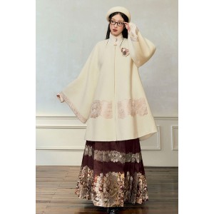Hazelnut Pie 榛果派 - New Chinese Style Coat & Mamian Skirt Set