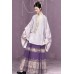 Purple Feast 紫宴 - Ming Dynasty Top & Ma Mian Skirt Hanfu Outfit