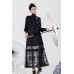Auspicious Sheep 吉羊止止 - New Chinese Style Stand Collar Mamian Skirt Set Auspicious Sheep 吉羊止止 - New Chinese Style Stand Collar Mamian Skirt Set