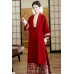 Glaze Red 釉红梅 - New Chinese Style Top & Coat & Mamian Skirt Set Glaze Red 釉红梅 - New Chinese Style Top & Coat & Mamian Skirt Set