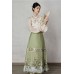 Pear Flowers Ode 梨花颂 - New Chinese Style Top & &Yunjian & Mamian Skirt Set