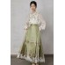 Pear Flowers Ode 梨花颂 - New Chinese Style Top & &Yunjian & Mamian Skirt Set